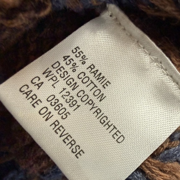 Northern Isles Cardigan Sweater Forest Cabin Tree Winter Knit L Cottagecore - Picture 10 of 13